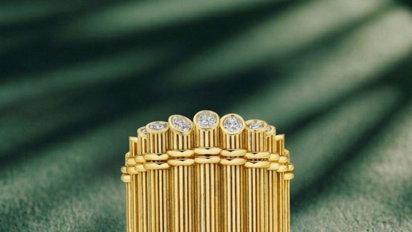 MoAnA LUU Unveils the Fago Kann Maxi Ring, a High Jewelry Tribute to the Sugar Cane of the Caribbean