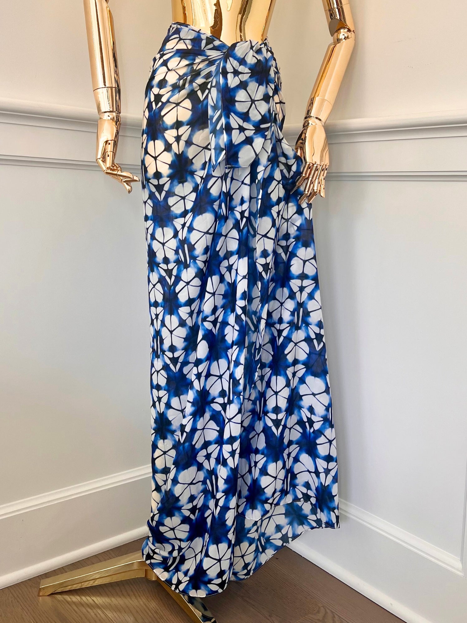 ML Tie Dye, Cover Up Indigo