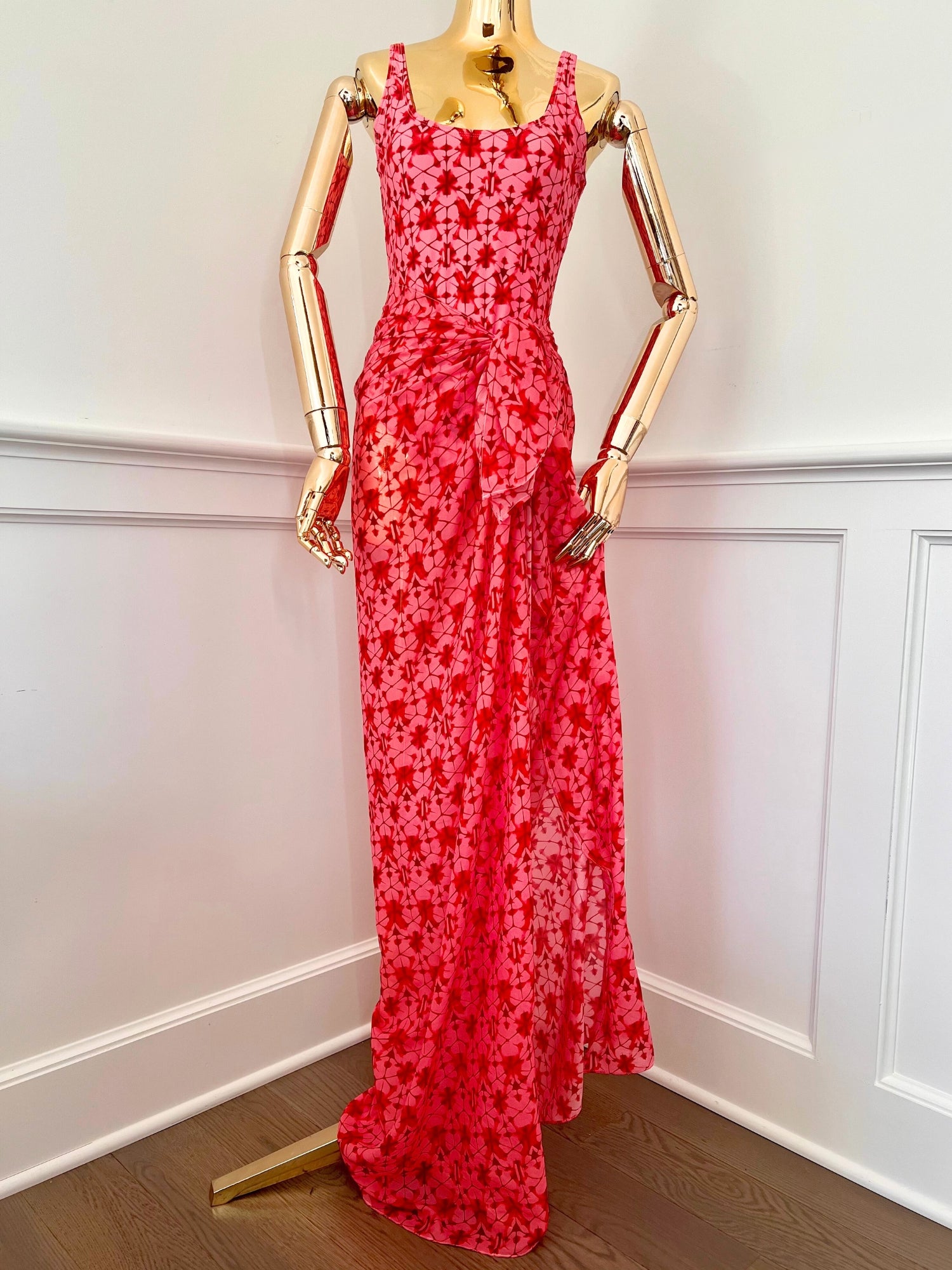 ML Tie Dye, Cover Up Guava