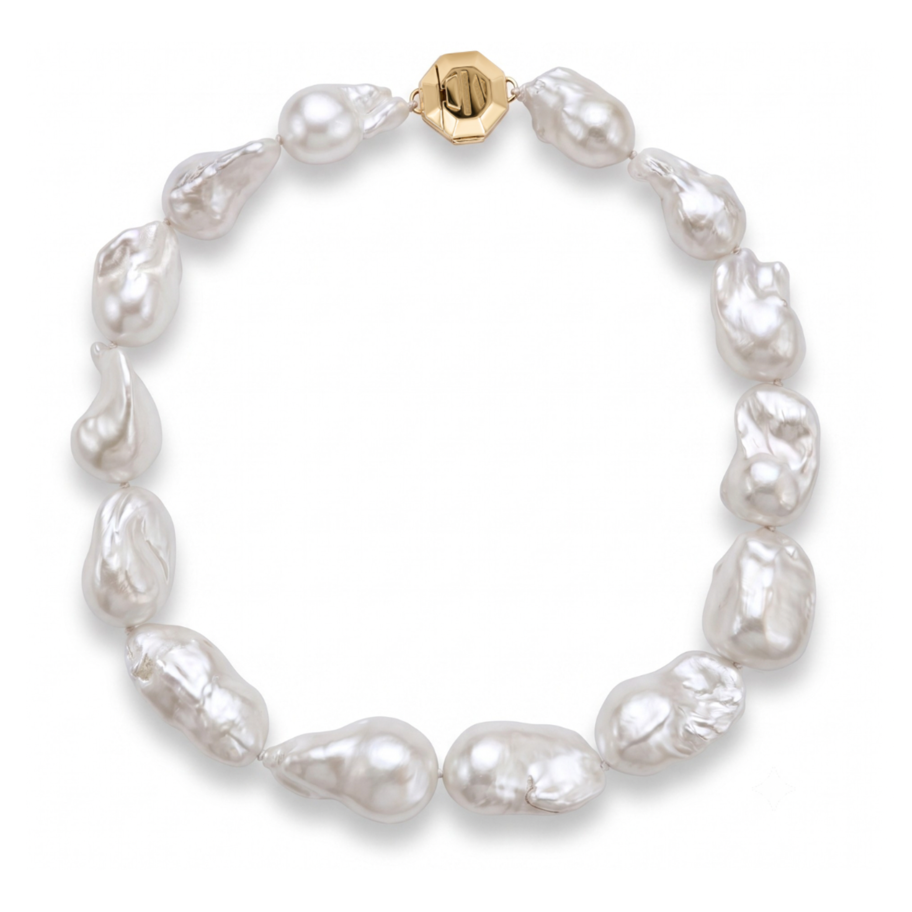 DouDou Abyss Baroque Choker, 18K Yellow Gold