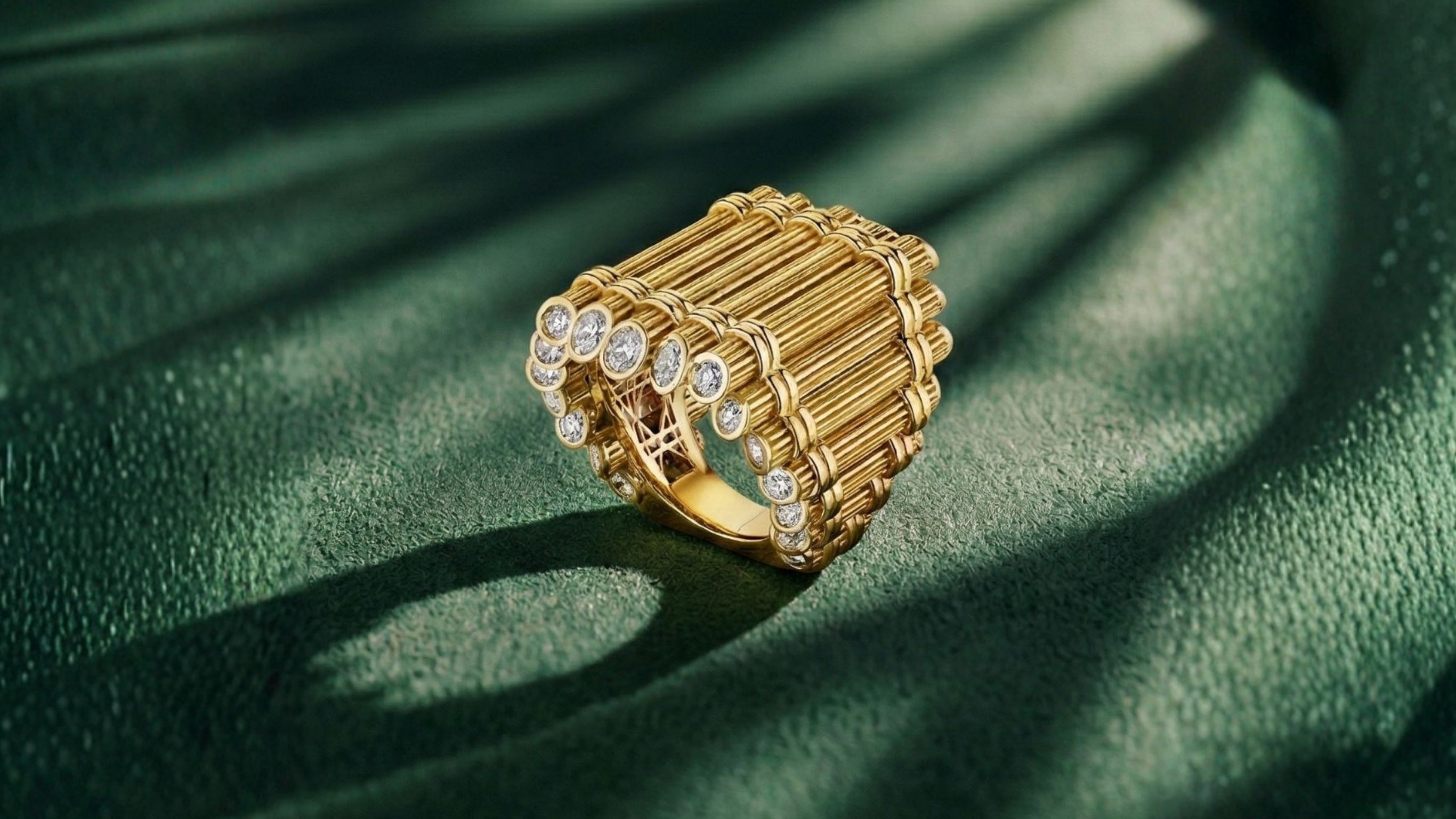 MoAnA LUU Unveils the Fago Kann Maxi Ring, a High Jewelry Tribute to the Sugar Cane of the Caribbean