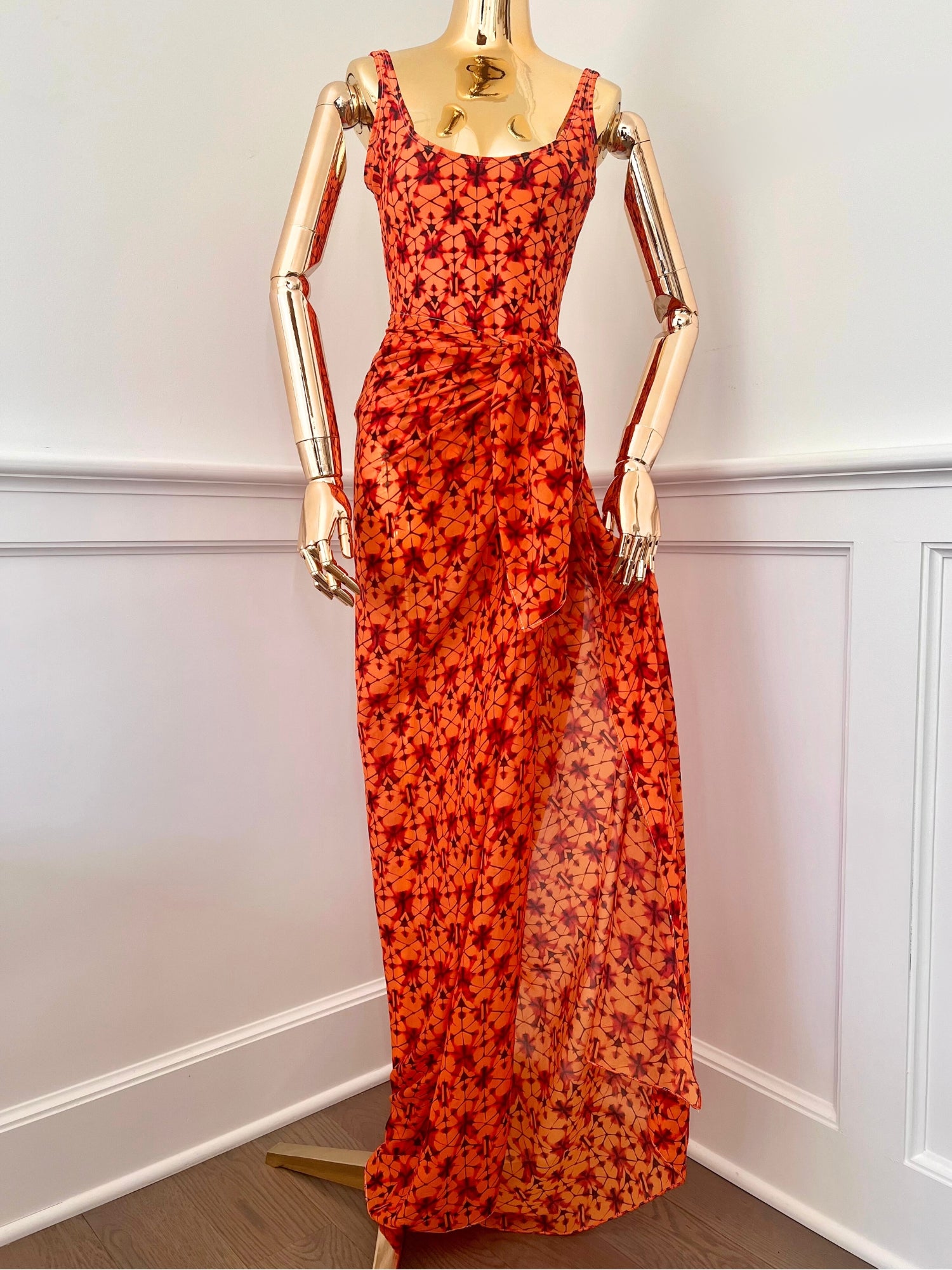 ML Tie Dye, Colombier One-Piece Swimsuit Mango