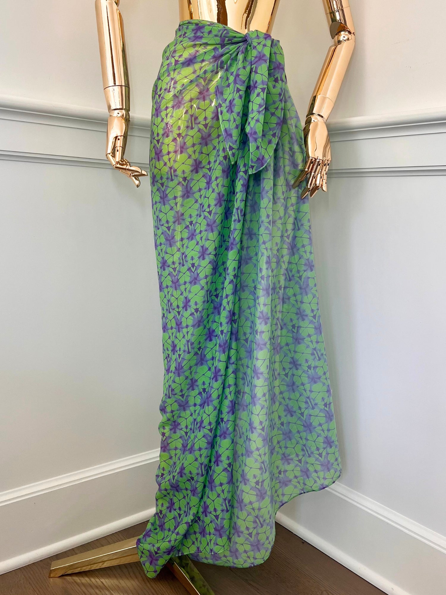 ML Tie Dye, Cover Up Pistachio