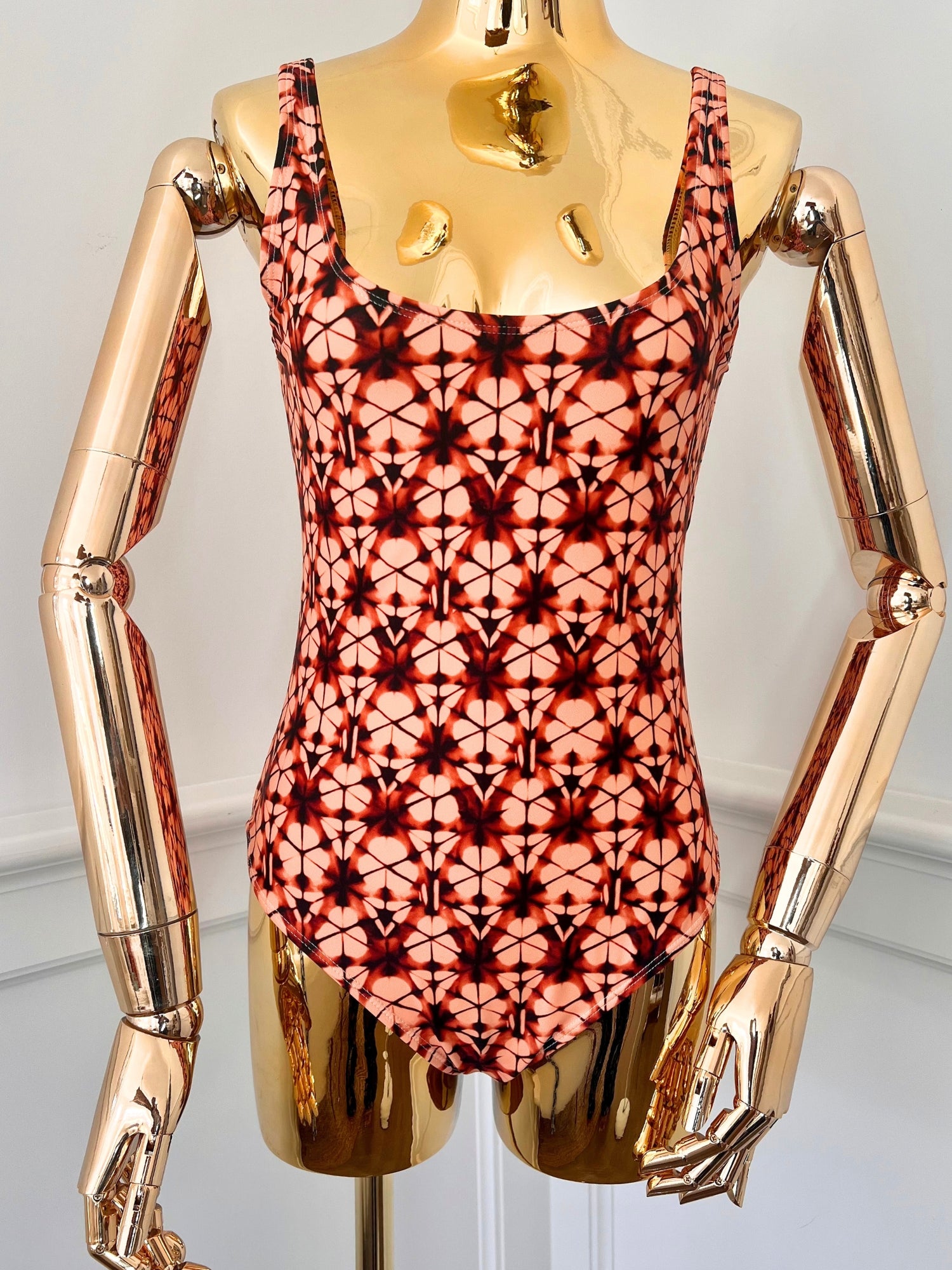 ML Tie Dye, Colombier One-Piece Swimsuit Cinnamon