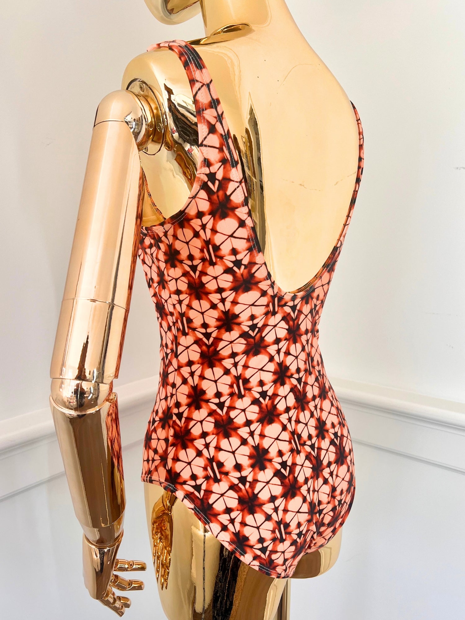 ML Tie Dye, Colombier One-Piece Swimsuit Cinnamon