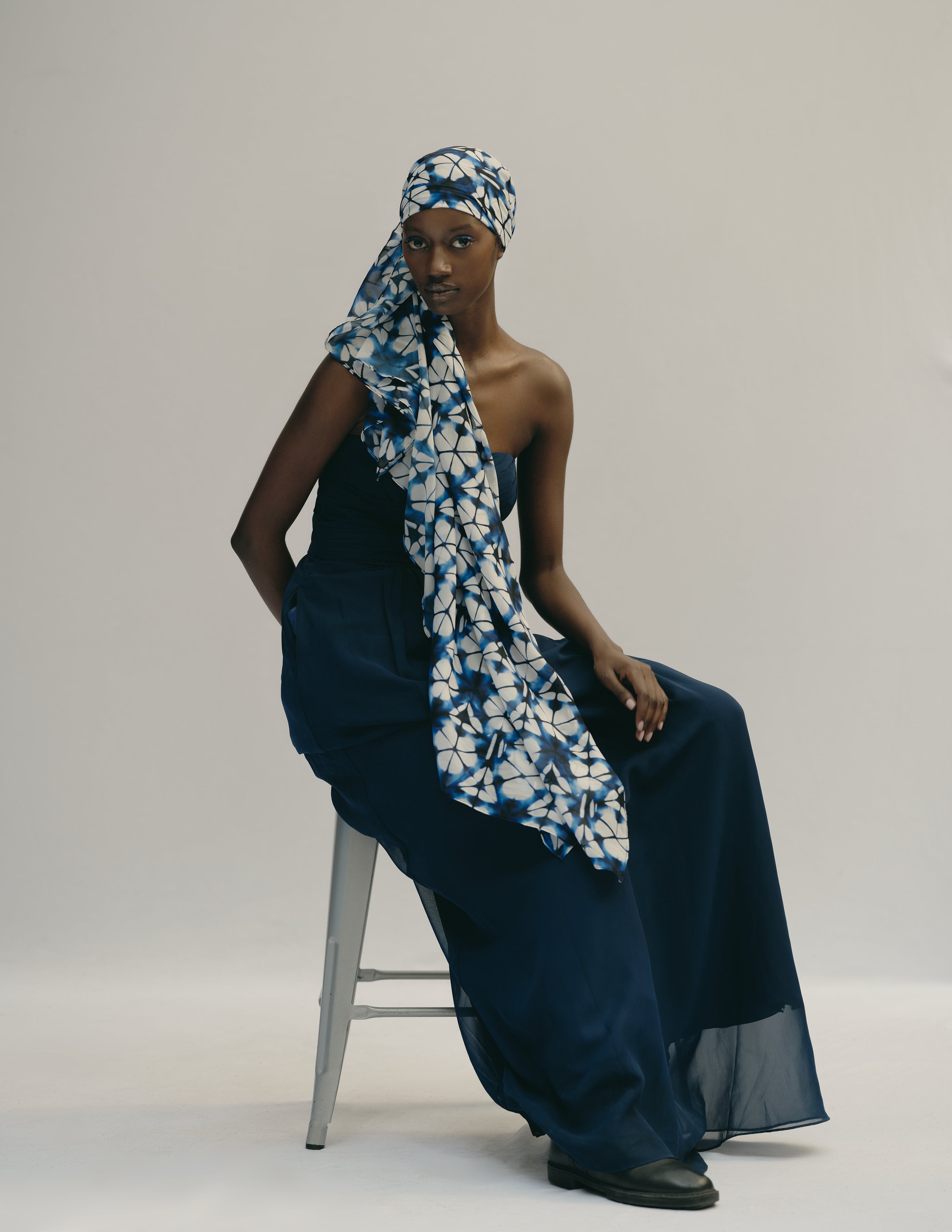 ML Tie Dye, Cover Up Indigo