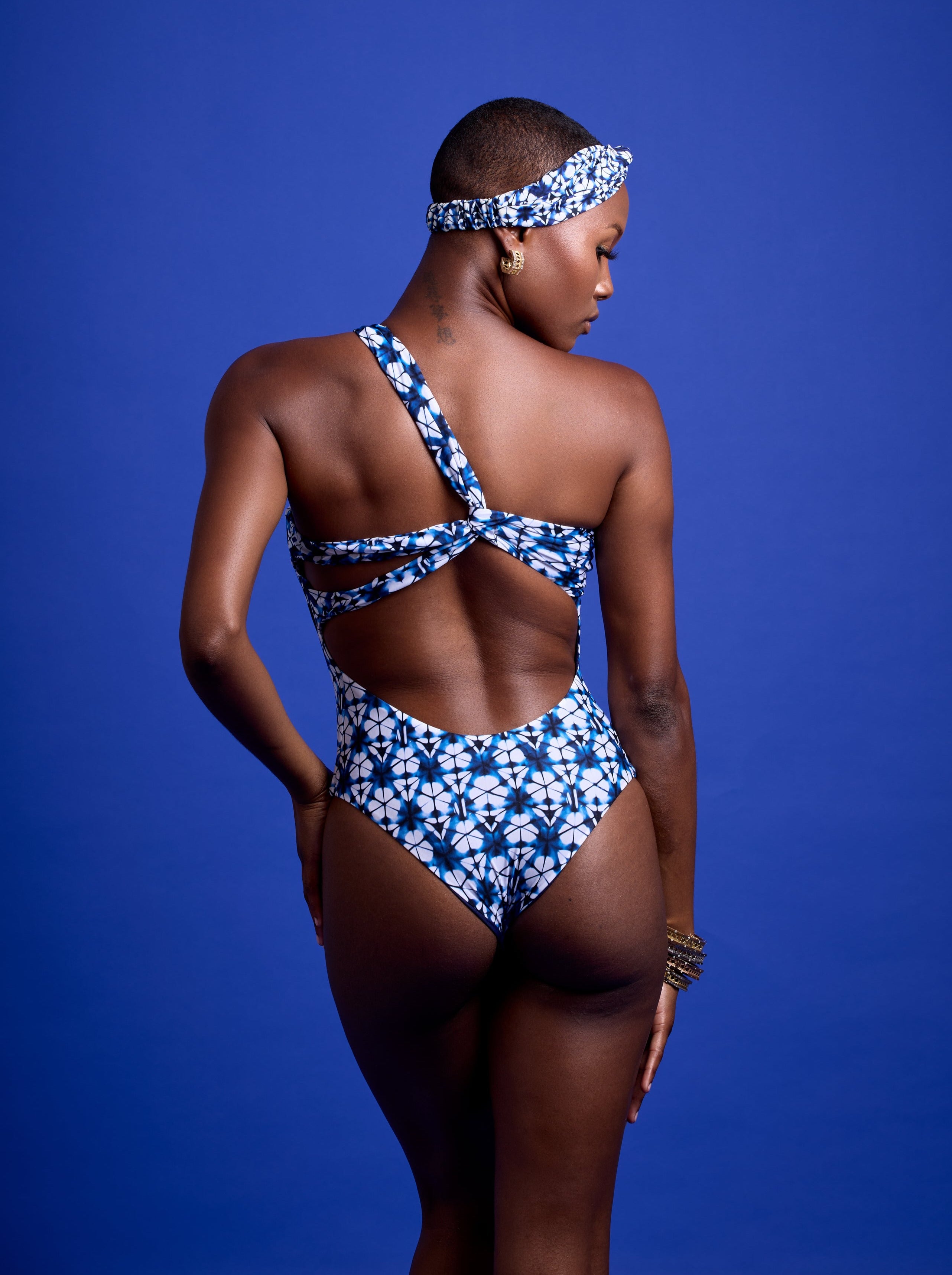 Lorient one-shoulder one-piece swimsuit