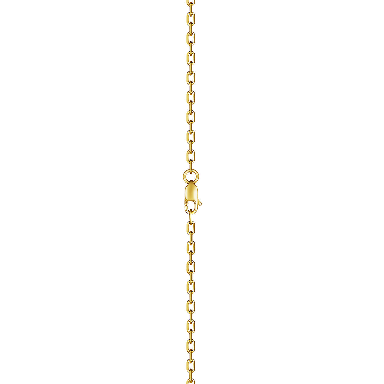 DouDou Pendant necklace, 18K Yellow Gold, Pavé And Princess Cut Diamonds