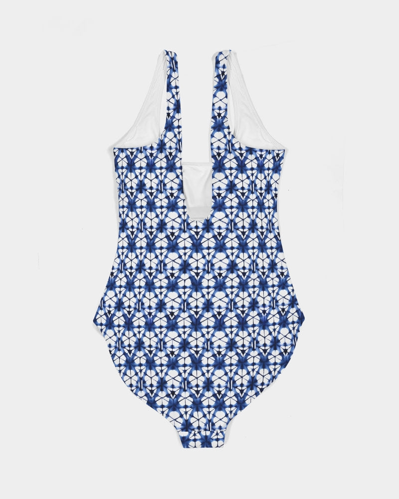 ML Tie Dye, Colombier One-Piece Swimsuit Indigo